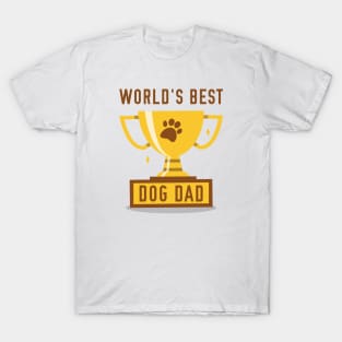 World's Best Dog Dad T-Shirt